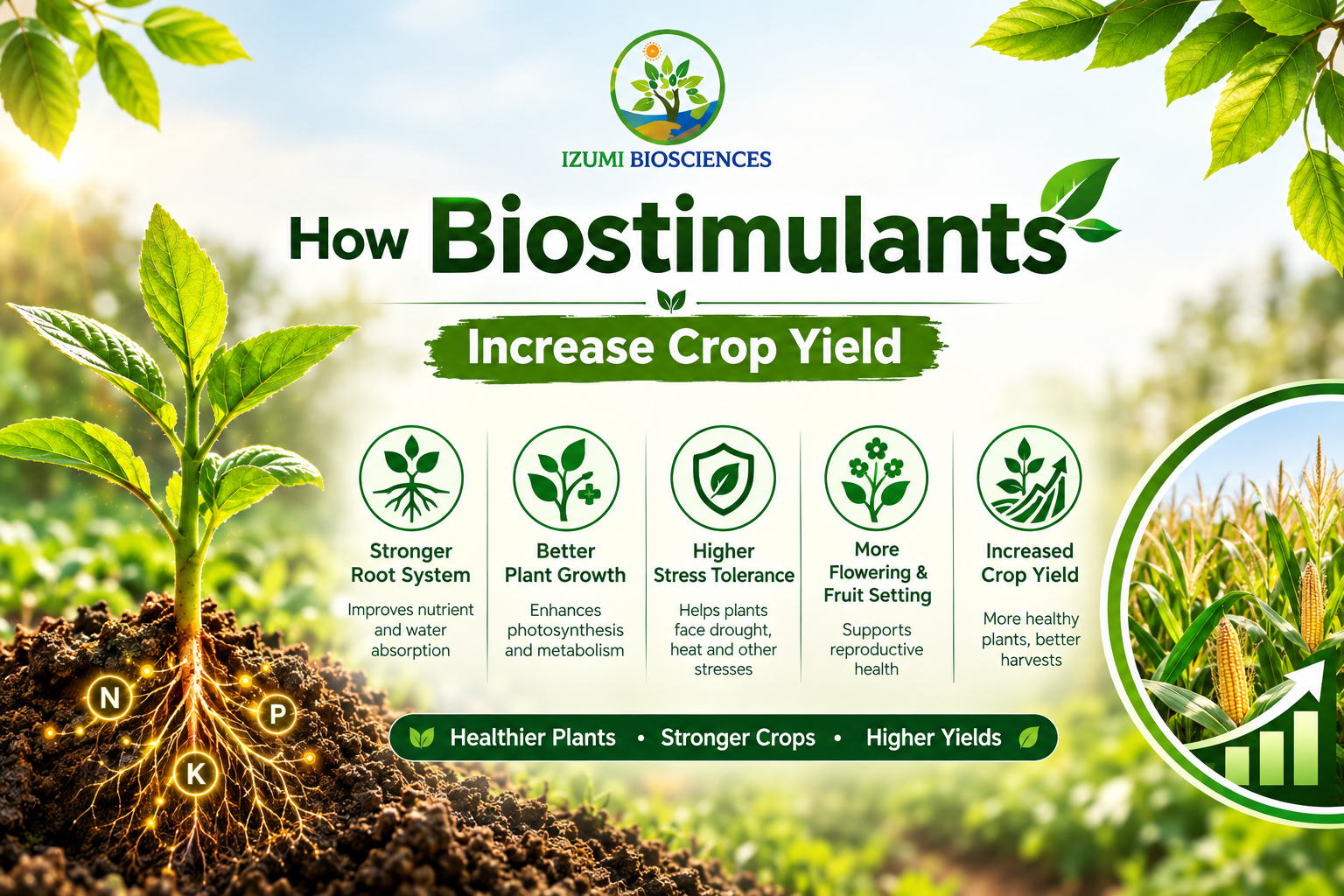 Increase Crop Yield With Biostimulants
